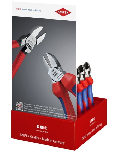Expositor para mostrador 10 piezas KNIPEX 00 18 01 V06