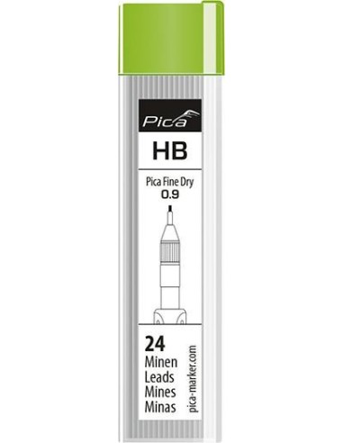 Marcador Pica Fine Dry Juego de minas grafito H (24 uds.) Pica
