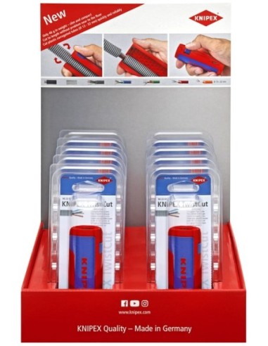 Expositor para mostrador 10 piezas KNIPEX 00 18 01 V29