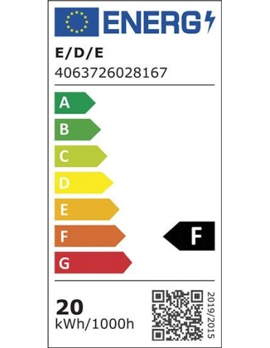 Foco de obra 20Watt 2000 lumen plegable FORTIS