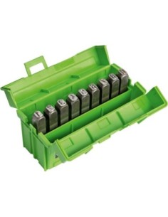 Jgo punzones ngradoss y letrasniquelado tamaño fuente 2mm KUKKO