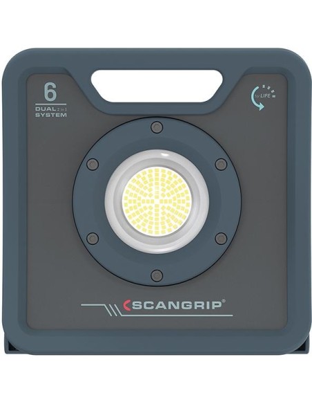 Lámpara de trabajo Dualsystem NOVA 6K C R Fore Life 600-6000Lumen Scangrip