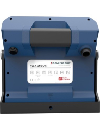 Foco de obra Dualsystem VegaLite 1500 C R 750-2000lumen SCANGRIP LITE