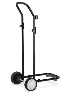 CARRO DE TRANSPORTE PARA BIDONES DE 20 A 50 KG, 2 RUEDAS CON APOYO