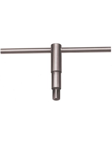 Llave de plato de torno 14mm macho cuadr. AMF