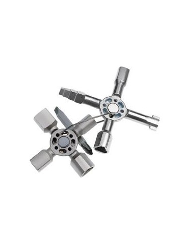 Llave para armario de distribución TwinKey TwinKey KNIPEX