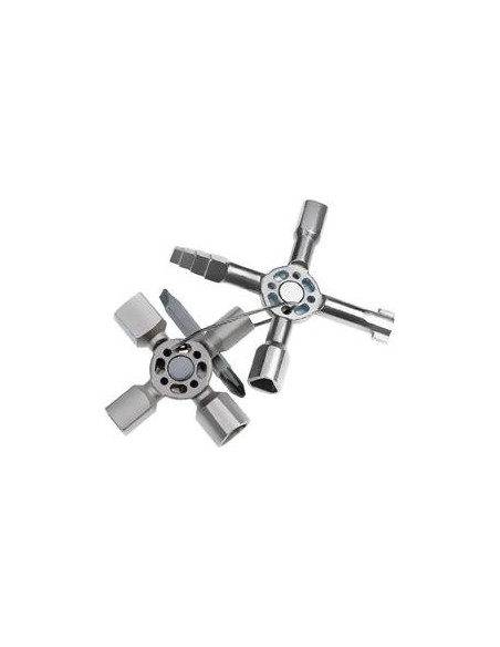 Llave para armario de distribución TwinKey TwinKey KNIPEX
