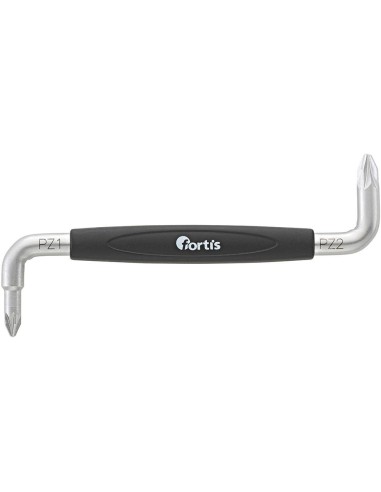 Llave Allen acodada PZ1 PZ2x100mm FORTIS