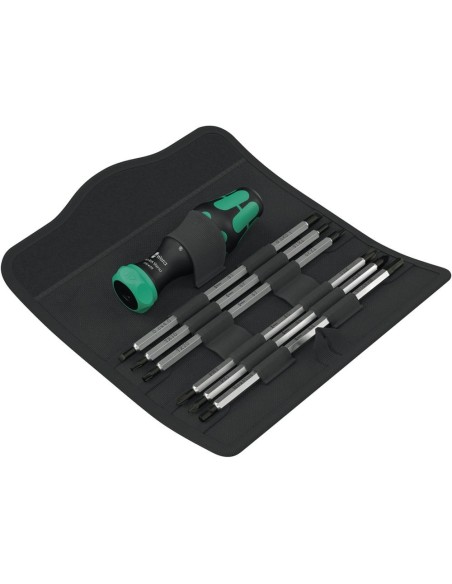 Juego de varillas combinadas Vario 7 piezasfunción de trinquete Wera