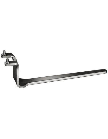 Llave para tuercas de dosagujeros acodada 5x200mm AMF