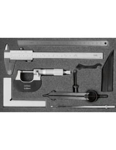 Jgo instrumentos medición7 pzas FORTIS