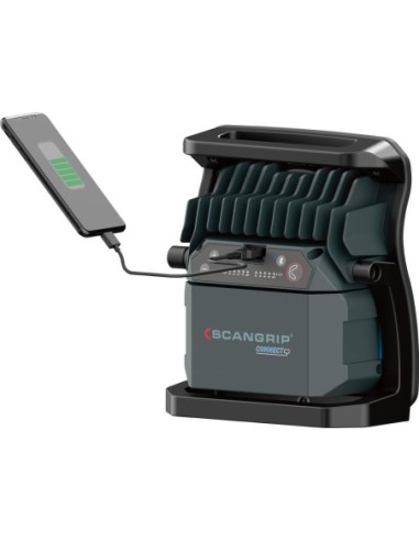 Lámpara trabajo batería NOVA 4 CONNECT 400-4000lumen sin bat. SCANGRIP