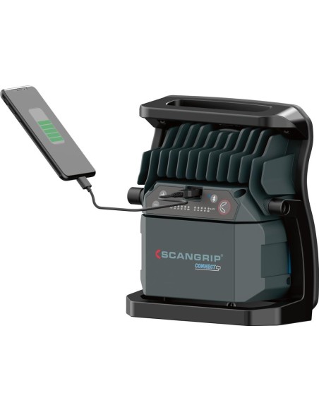 Lámpara trabajo batería NOVA 4 CONNECT 400-4000lumen sin bat. SCANGRIP