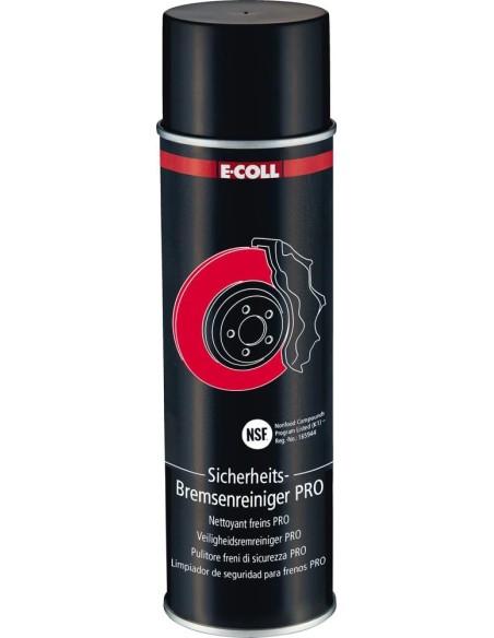 Limpiador de frenos de seguridad PRO 500ml bote de spray E- COLL WE E-COLL WE