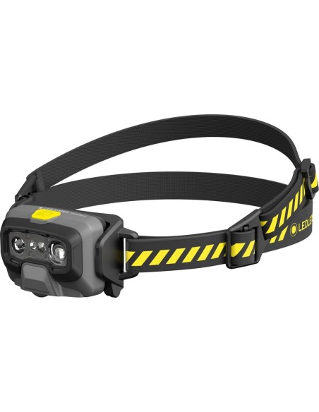 Linterna de casco de batería HF6R Work Yellow 20-800 lumen Ledlenser