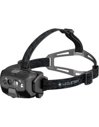 Linterna de casco de batería HF8R Core Black 20-1600 lumen Ledlenser