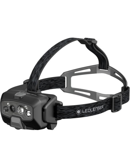 Linterna de casco de batería HF8R Core Black 20-1600 lumen Ledlenser