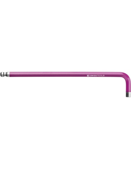 Llave Allen DIN 911L Rainbow 8mm punta esférica PB Swiss Tools