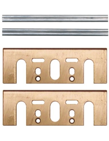 Makita D-07951 Conjunto de minicuchillas + cuchillas HM 82mm / placas