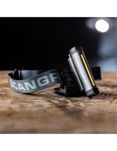 Lámpara frontal recargable Flex Wear Kit 75-150lumen Scangrip