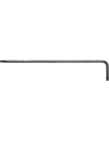 Llave Allen larga fosfatada cabeza esféricaT27x mm Wiha