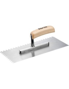 Llana dentada 280x130mm 6x 6mm FORTIS
