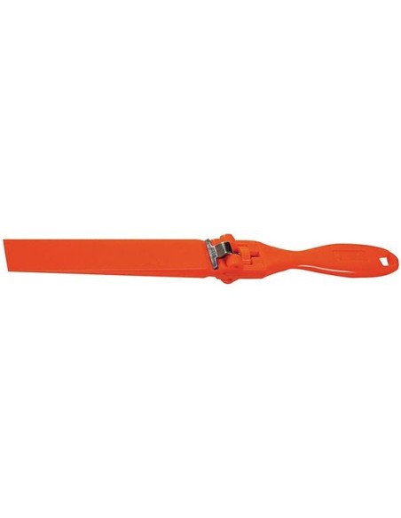 Portacinta abrasiva 125x25mm, plástico dispositivo de sujeción rápida