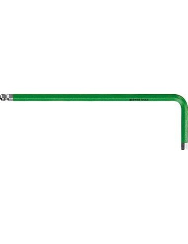 Llave Allen DIN 911 puntaesférica Rainbow 2,5mm PBSwiss Tools