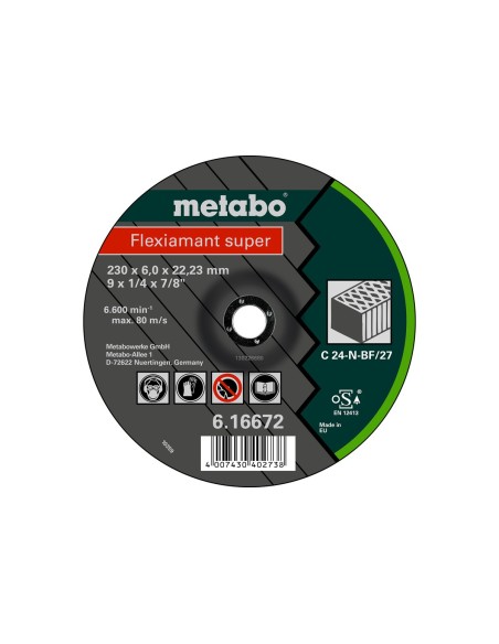 Flexiamant super 230x6,0x22,23 piedra, SF 27 (616672000)