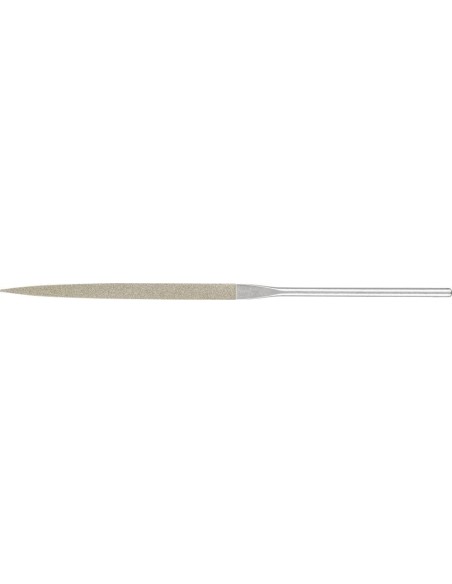 Lima de aguja diamante punta plana 140mm
