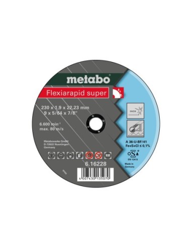 Flexiarapid super 230x1,9x22,23 Inox, TF 41 (616228000)