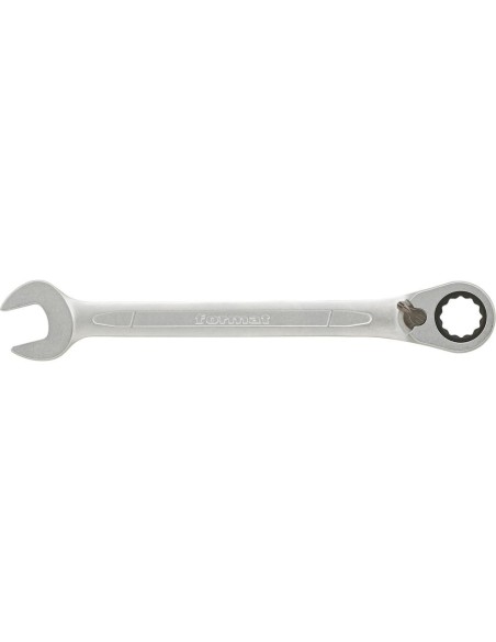 Llave de carraca reversible curvada 19mm