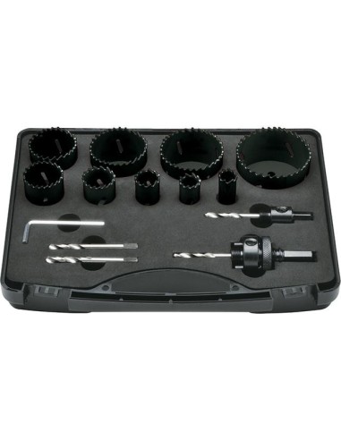 Jgo sierra corona HSSBi con accesorios 16-67mm