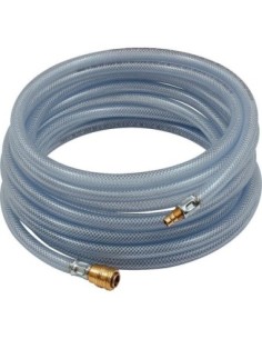 Jgo mangueras PVC con acoplamiento y enchufe 20m 9x3mm transparente RIEGLER