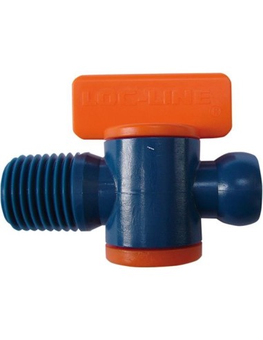 Llave cierre 2 piezas p/ tubo refrigerante 1/2 Rosca macho NPT LOC-LINE