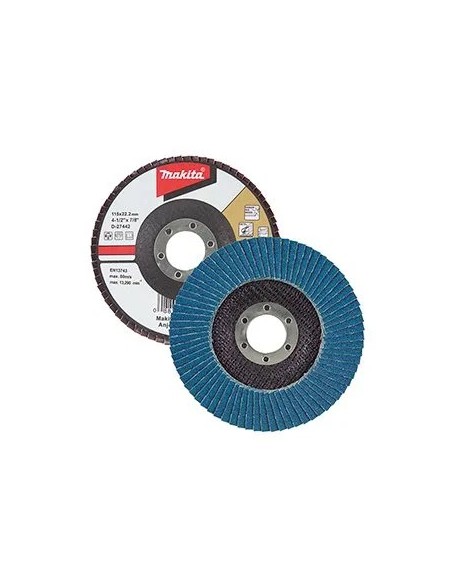 Makita D-53730 Disco de láminas de Zirconio 115mm G60