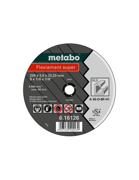 Flexiamant super 115x2,5x22,23 aluminio, TF 42 (616751000)