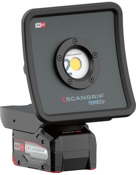 Lámpara trabajo batería NOVA 2 CONNECT 200-2000lumen sin bat. SCANGRIP