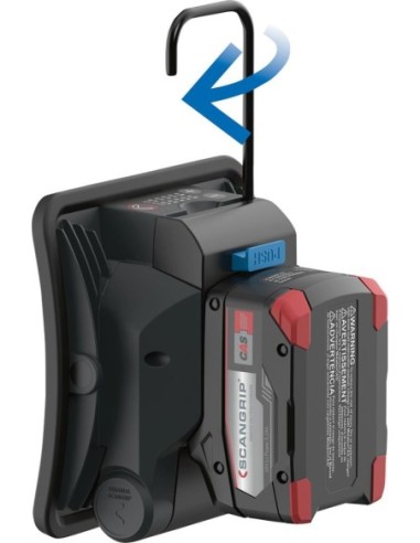 Lámpara trabajo batería NOVA 2 CONNECT 200-2000lumen sin bat. SCANGRIP