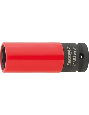 Juego llave de vaso con manguito de plástico 1/221x85mm