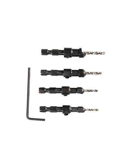Makita D-73455 Set de brocas avellanadoras (4PCS.)