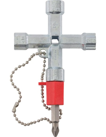 Llave para armario de distribución Doublehead Key S B