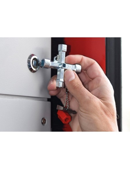 Llave para armario de distribución Doublehead Key S B