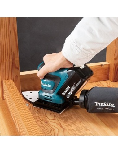 Makita DBO481Z Lijadora orbital 18V LXT 114x140mm pinzas