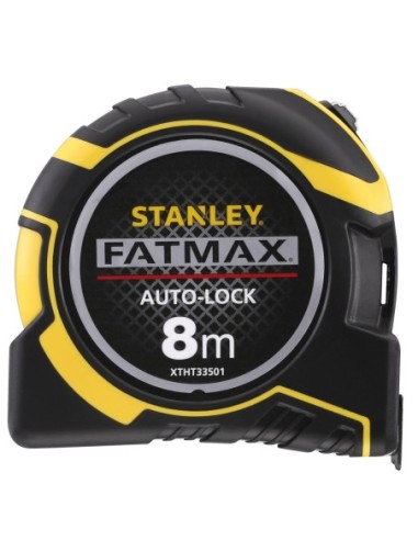 Flexómetro AutoLock 8m x 32mm com gancho XL + gancho magnético