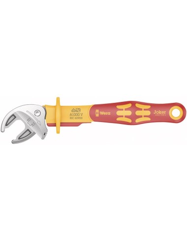 Llave de boca Joker L autoajustable VDE 16-19mmWera