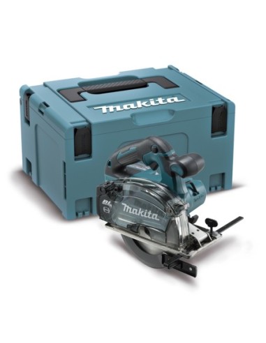 Makita DCS553ZJ Cortador de metal con depósito 150mm 18V LXT
