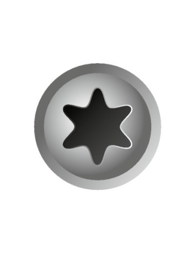3 puntas para tornillos Torx T10/ 25 mm Torsion (628521000)