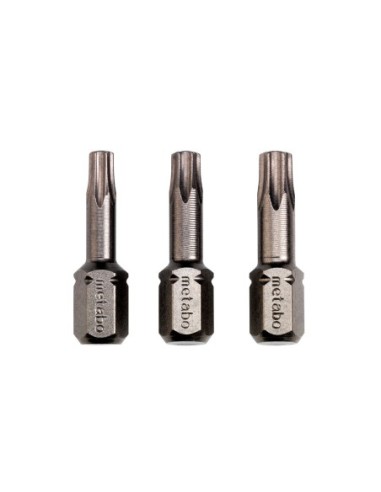 3 puntas para tornillos Torx T15/ 20/ 25 Torsion (628539000)