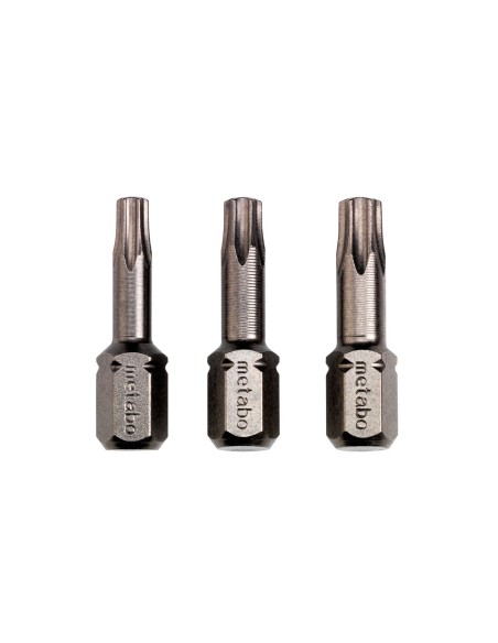 3 puntas para tornillos Torx T15/ 20/ 25 Torsion (628539000)